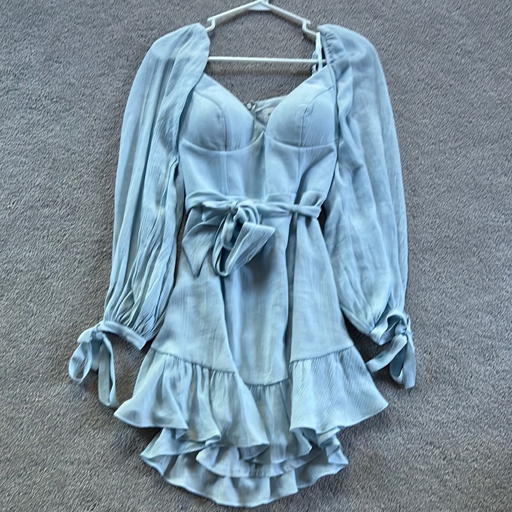 Hello molly hot sale light blue dress